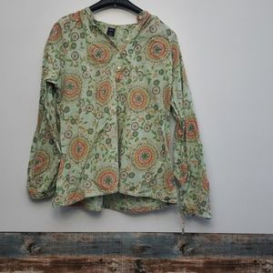 Gap XL boho blouse
